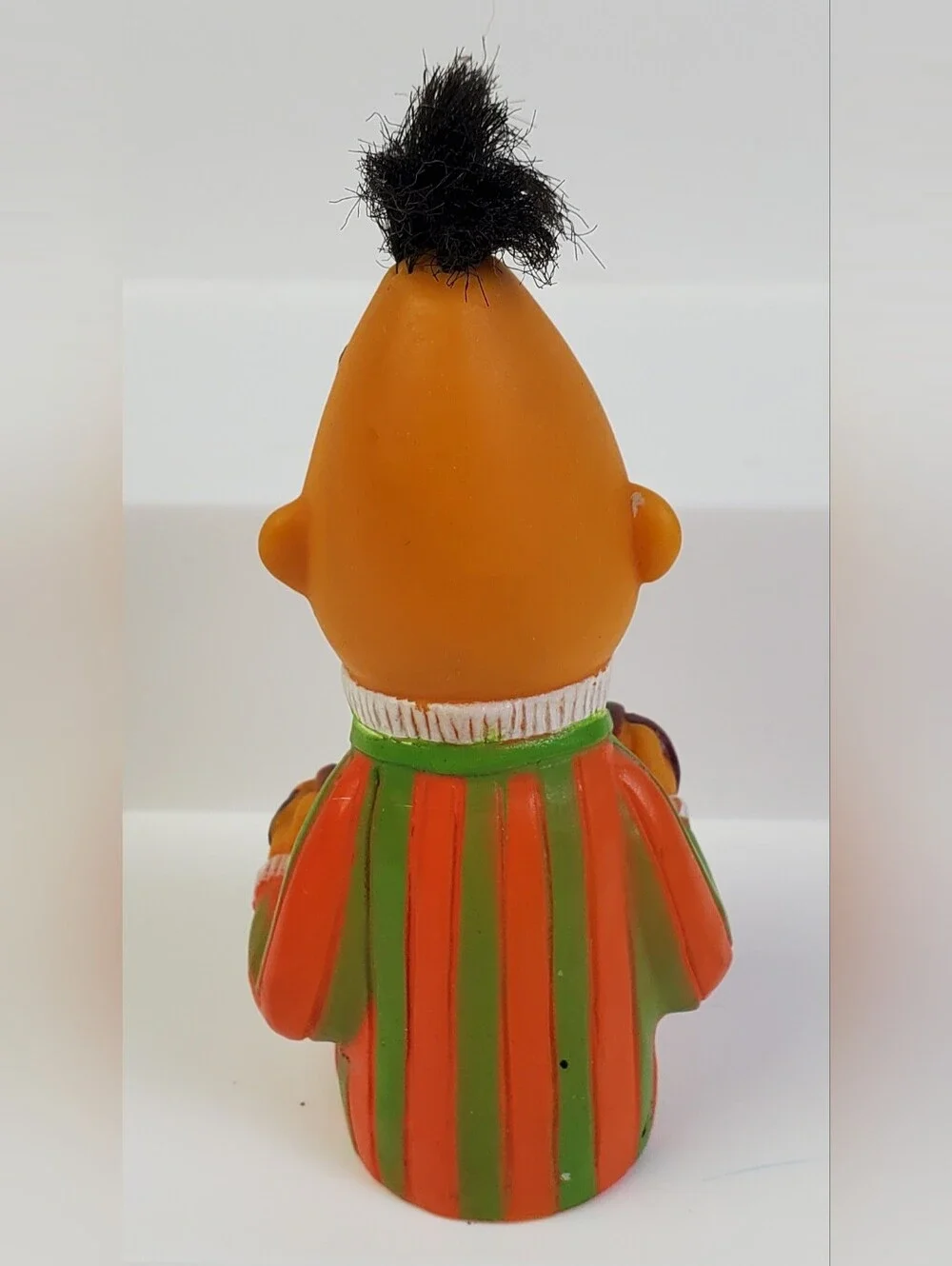 Muppets Inc Vintage 1982 Sesame Street Bert w/ Accordion Finger Puppet - GUC